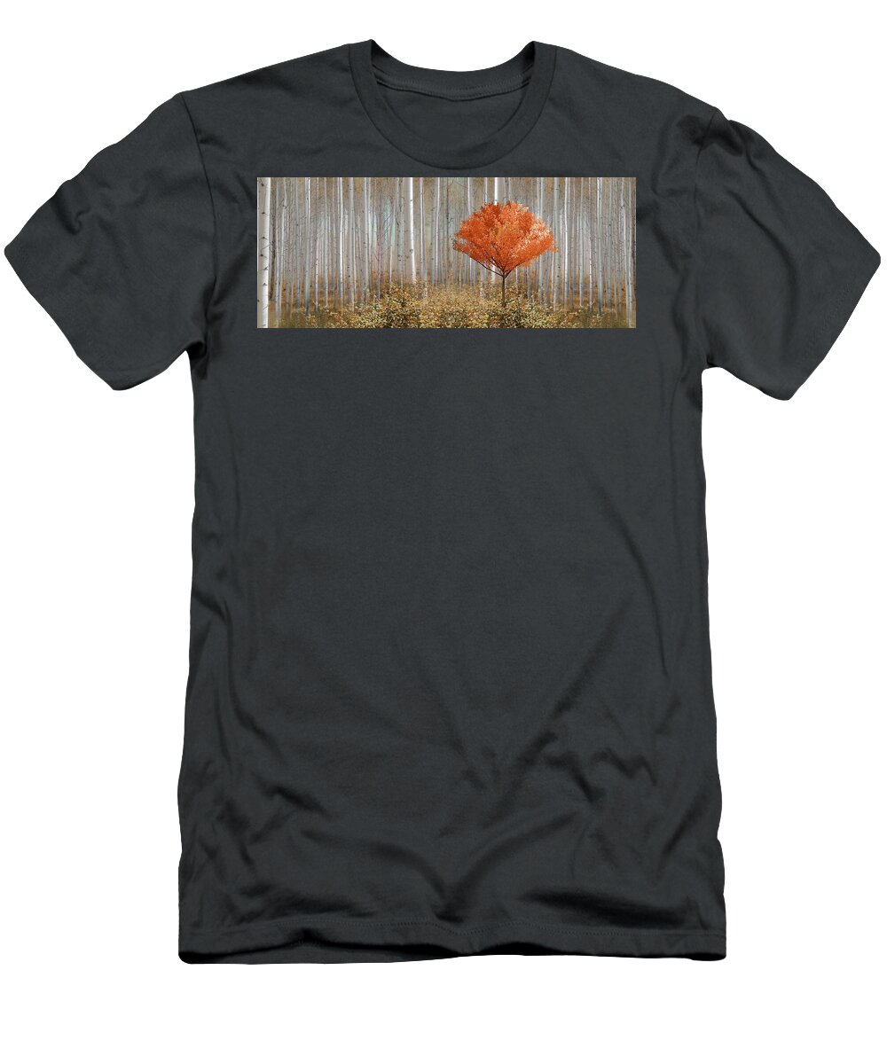 Trees T-Shirt featuring the photograph 5134 by Peter Holme III