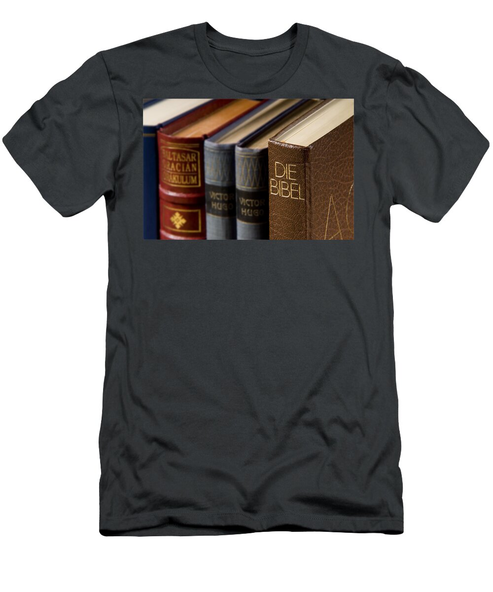 Book T-Shirt featuring the photograph Books #6 by Vaclav Mach