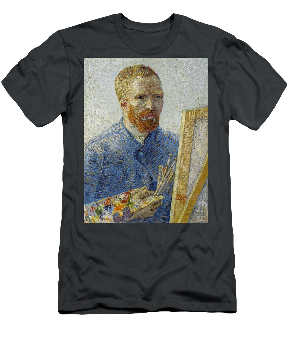 Vincent Van Gogh T-Shirt featuring the painting Self Portrait by Vincent van Gogh
