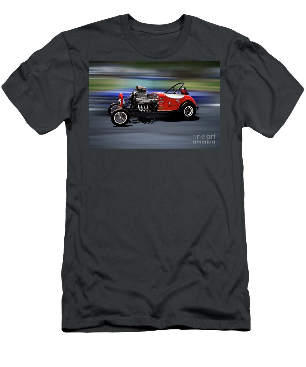 A Altered Fuel Eliminator T-Shirt featuring the photograph A Altered Fuel Eliminator by Dave Koontz