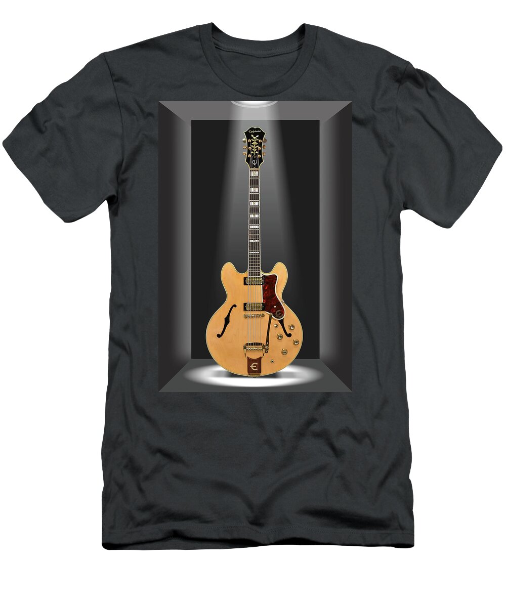 Electric Guitar T-Shirt featuring the photograph A Classic Guitar in a Box 22 by Mike McGlothlen