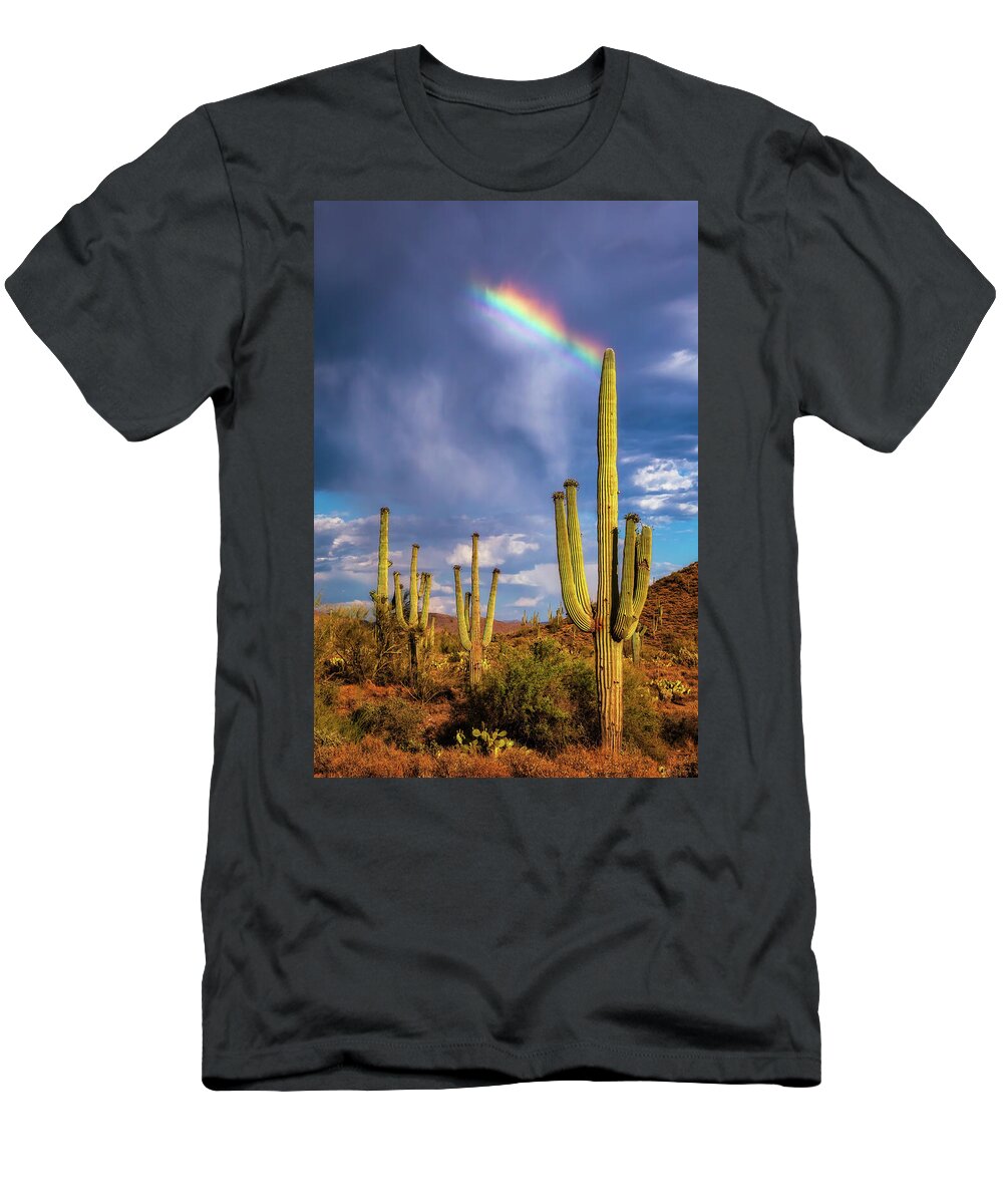 Arizona T-Shirt featuring the photograph A Divine Touch by Rick Furmanek