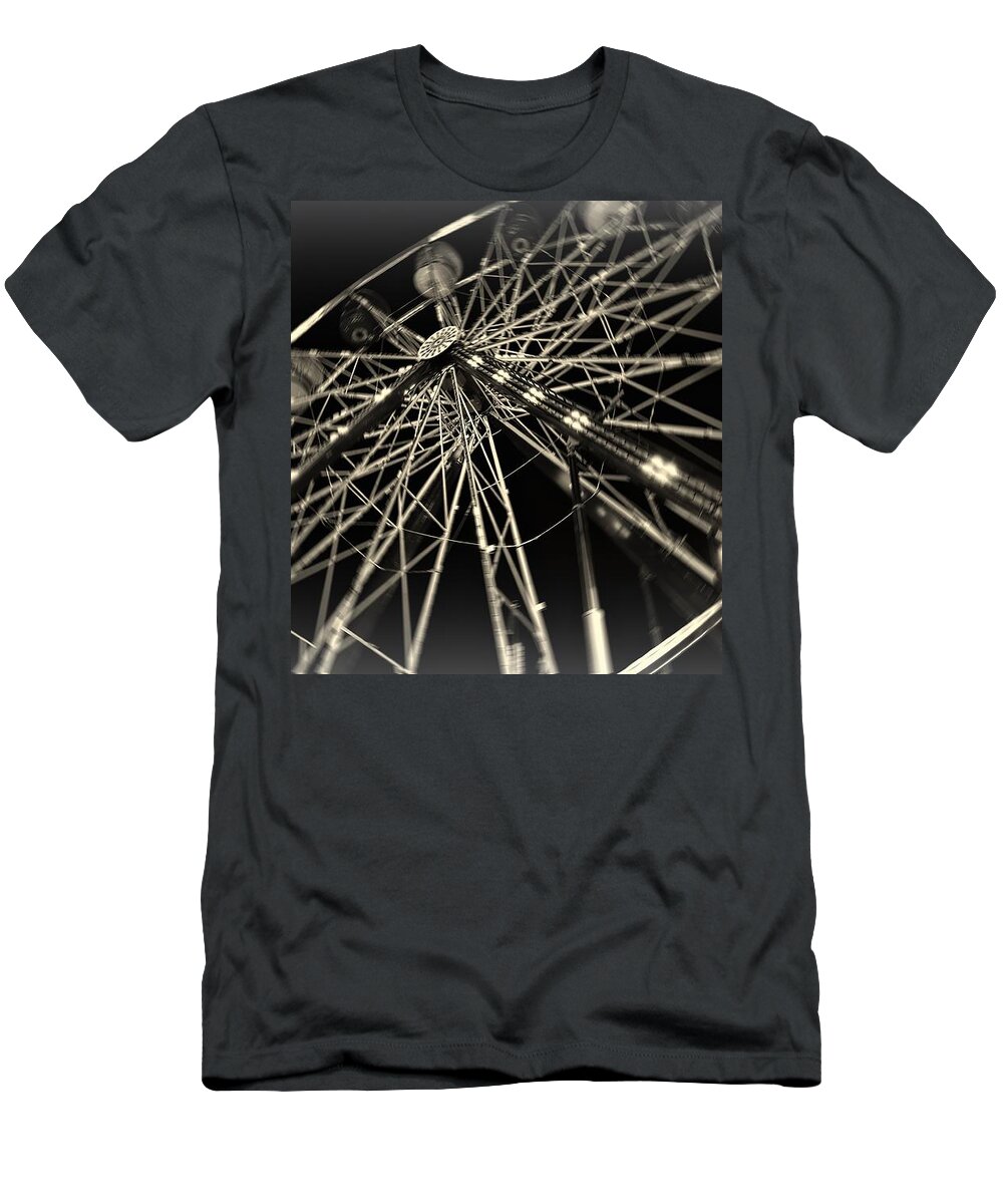 Ferris Wheel T-Shirt featuring the photograph A Fair To Remember by Tami Quigley
