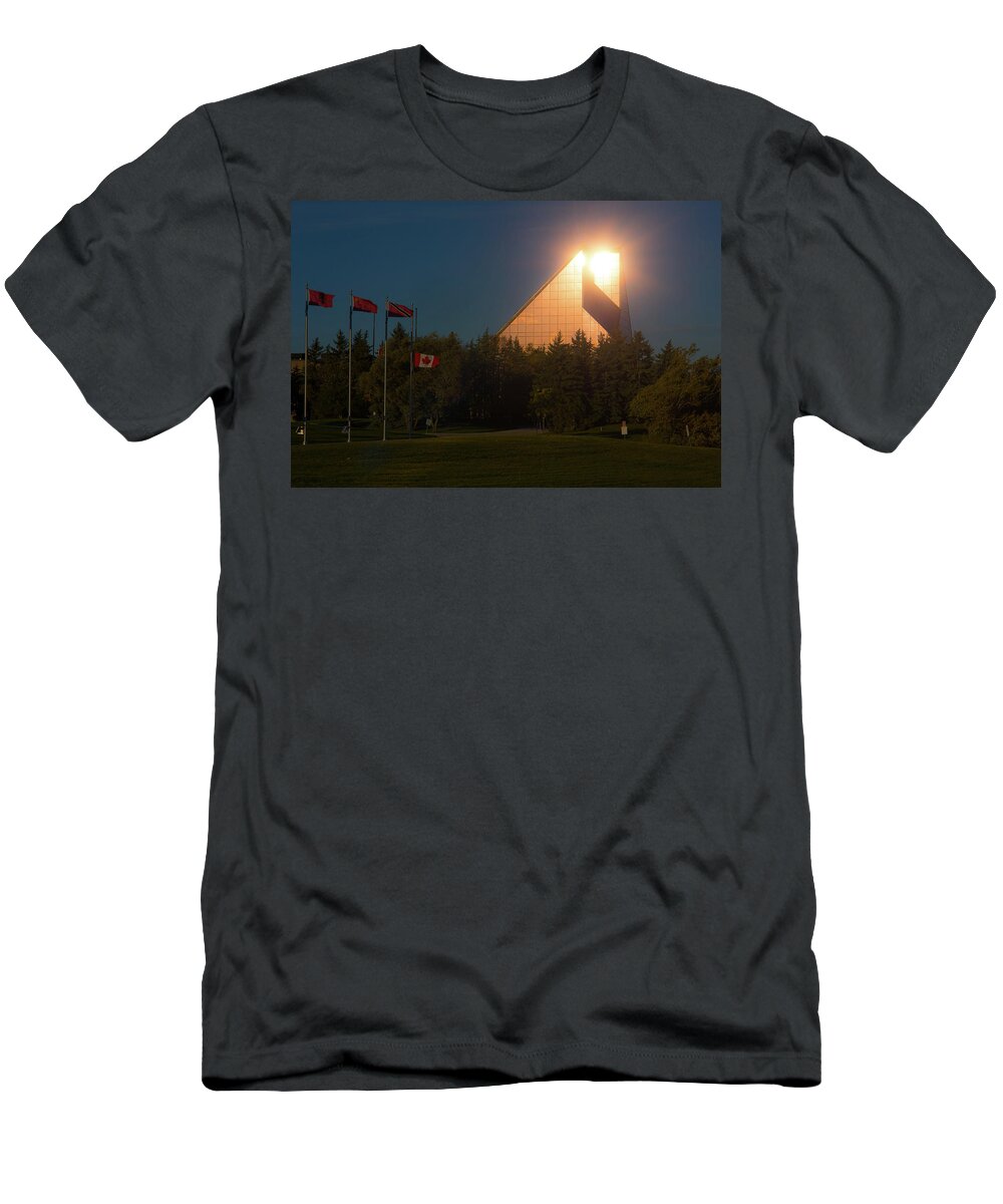 Winnipeg T-Shirt featuring the photograph A Minty morning by Jay Smith