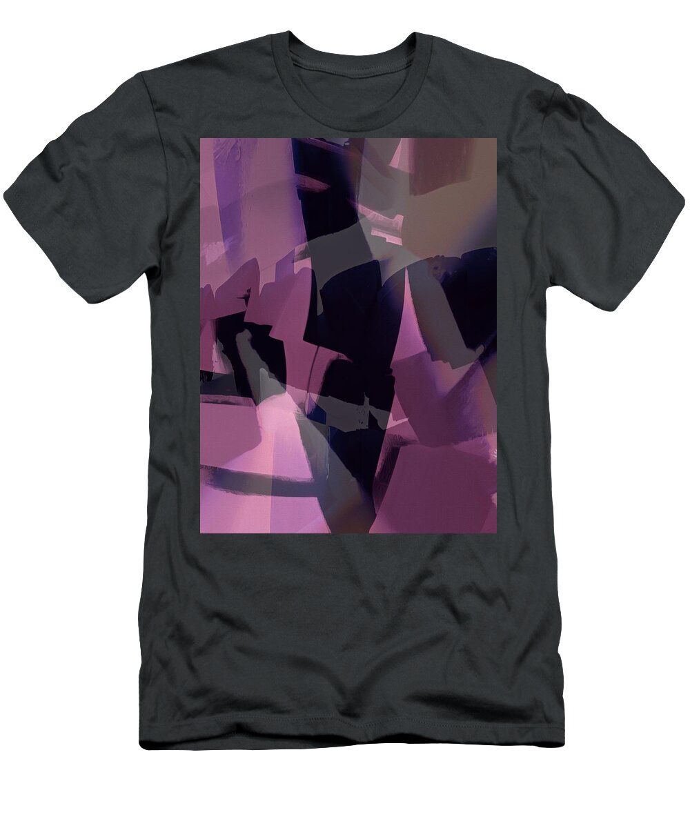  T-Shirt featuring the digital art Abstract #1 by Michelle Hoffmann