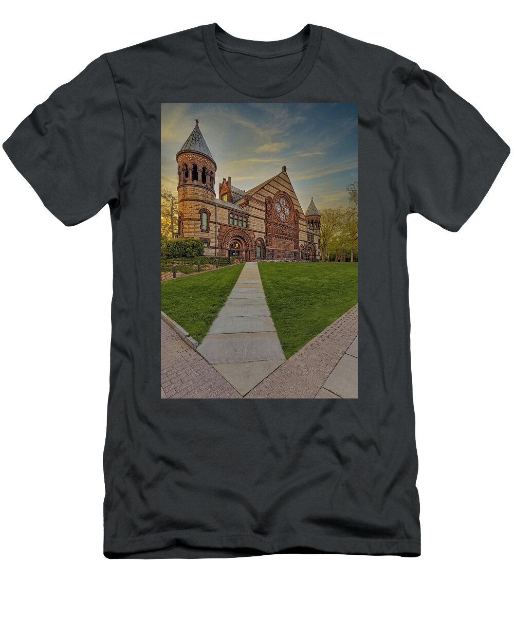 Princeton University T-Shirt featuring the photograph Alexander Hall Princeton by Susan Candelario