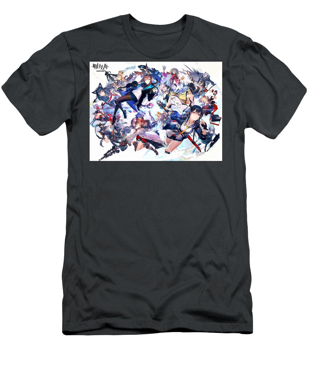 AmiyaArknights anime AngelinaArknights Chen Arknights T-Shirt for Sale ...
