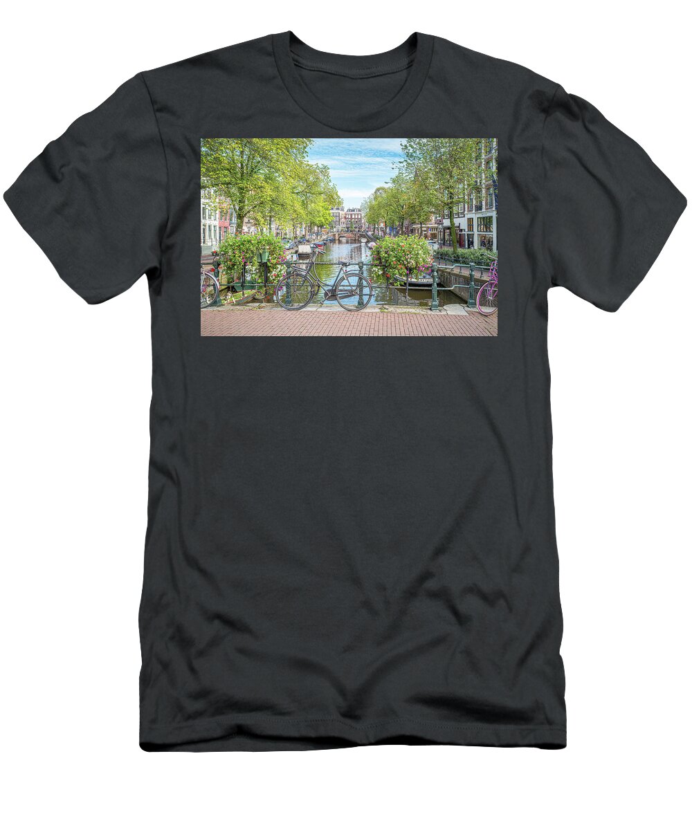 Amsterdam T-Shirt featuring the photograph Amsterdam by Marla Brown