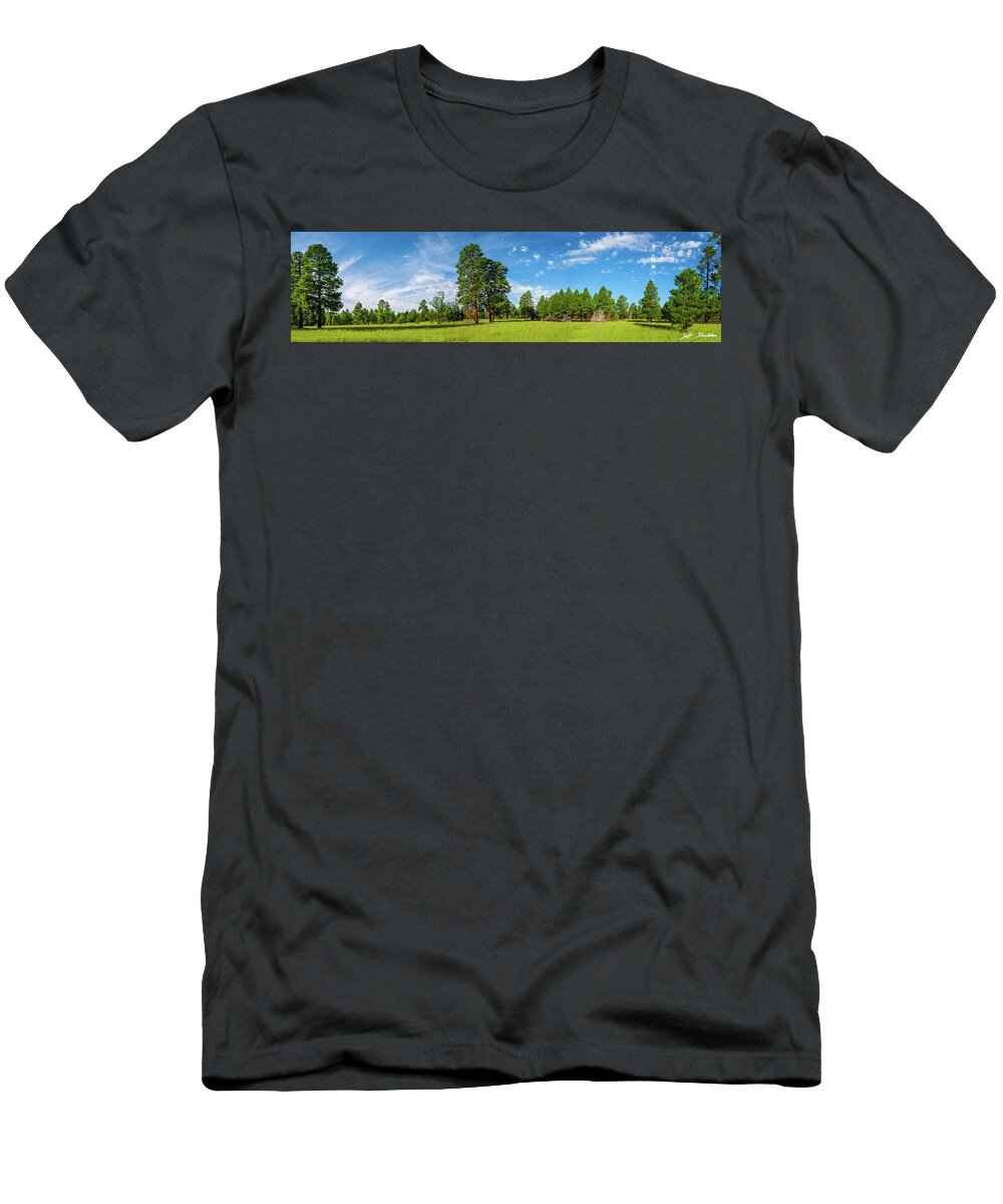 Arizona T-Shirt featuring the photograph Anasazi Meadow on Campbell Mesa by Jeff Goulden