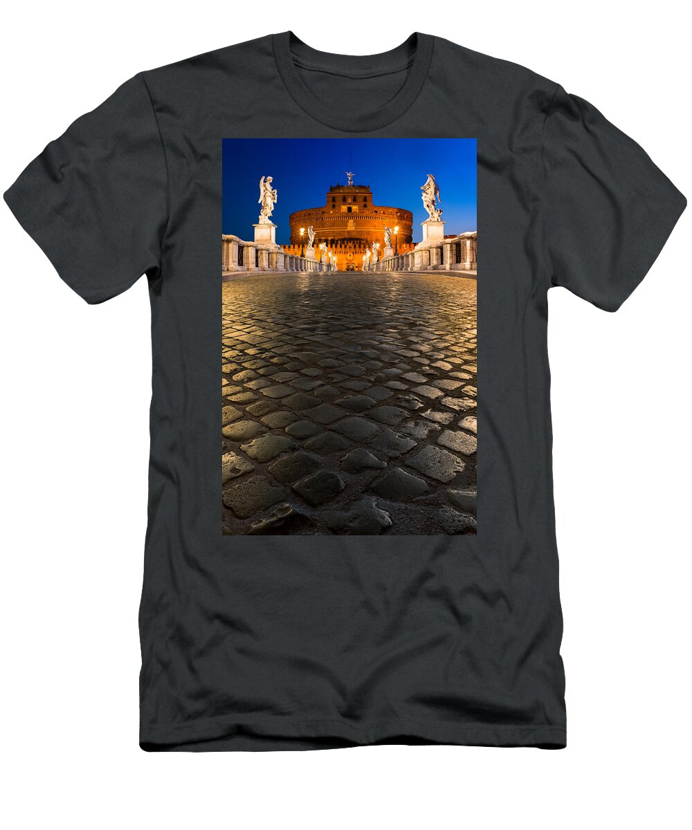 Rome T-Shirt featuring the photograph Angels leading the Way by Peter Boehringer