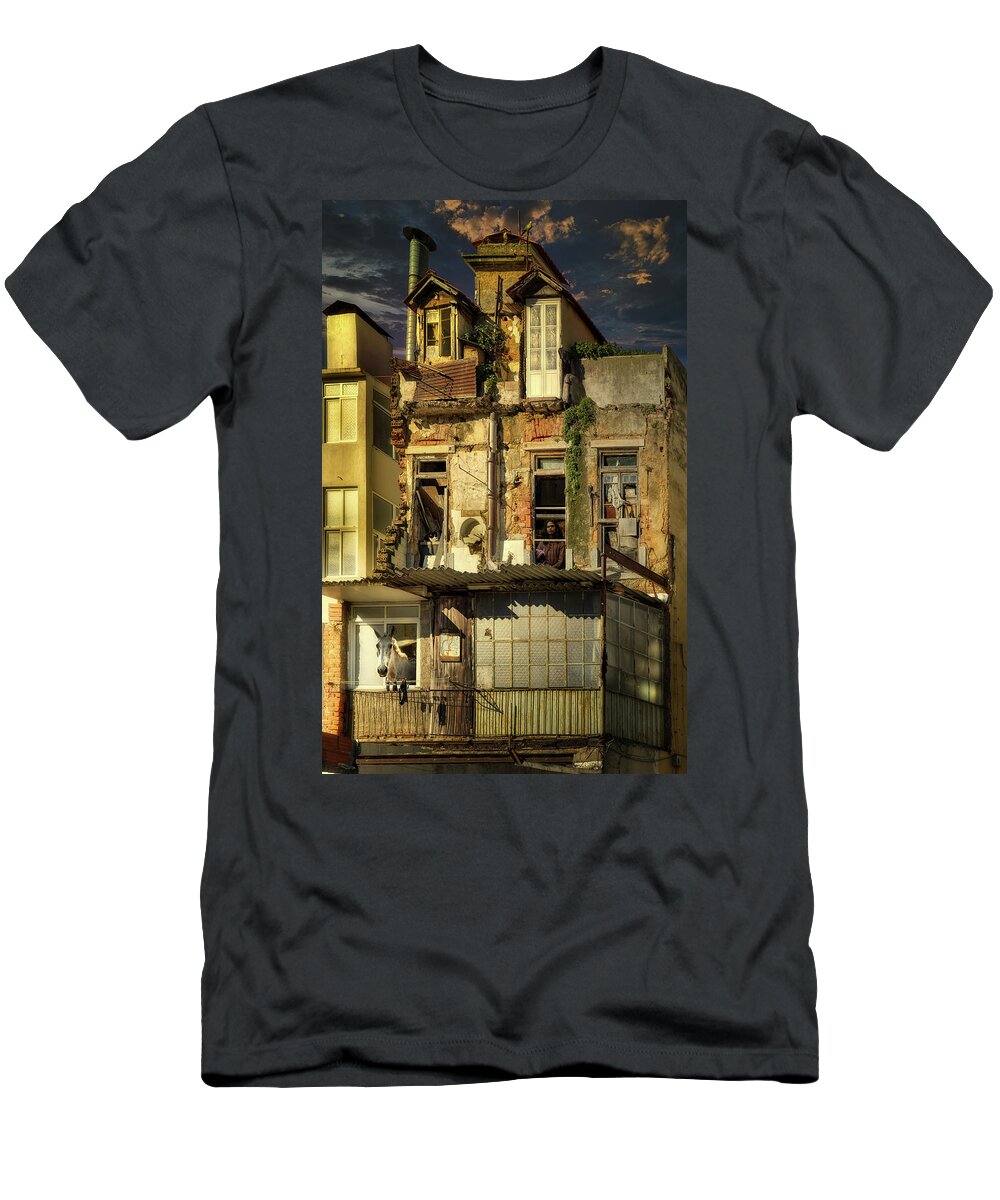 Quarantined T-Shirt featuring the photograph Animal House by Micah Offman