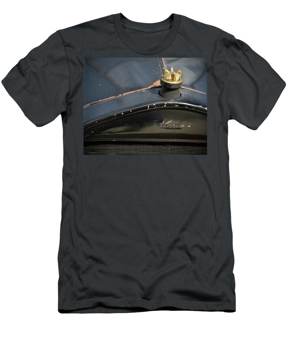 Ford T-Shirt featuring the photograph Antique Ford by M Kathleen Warren