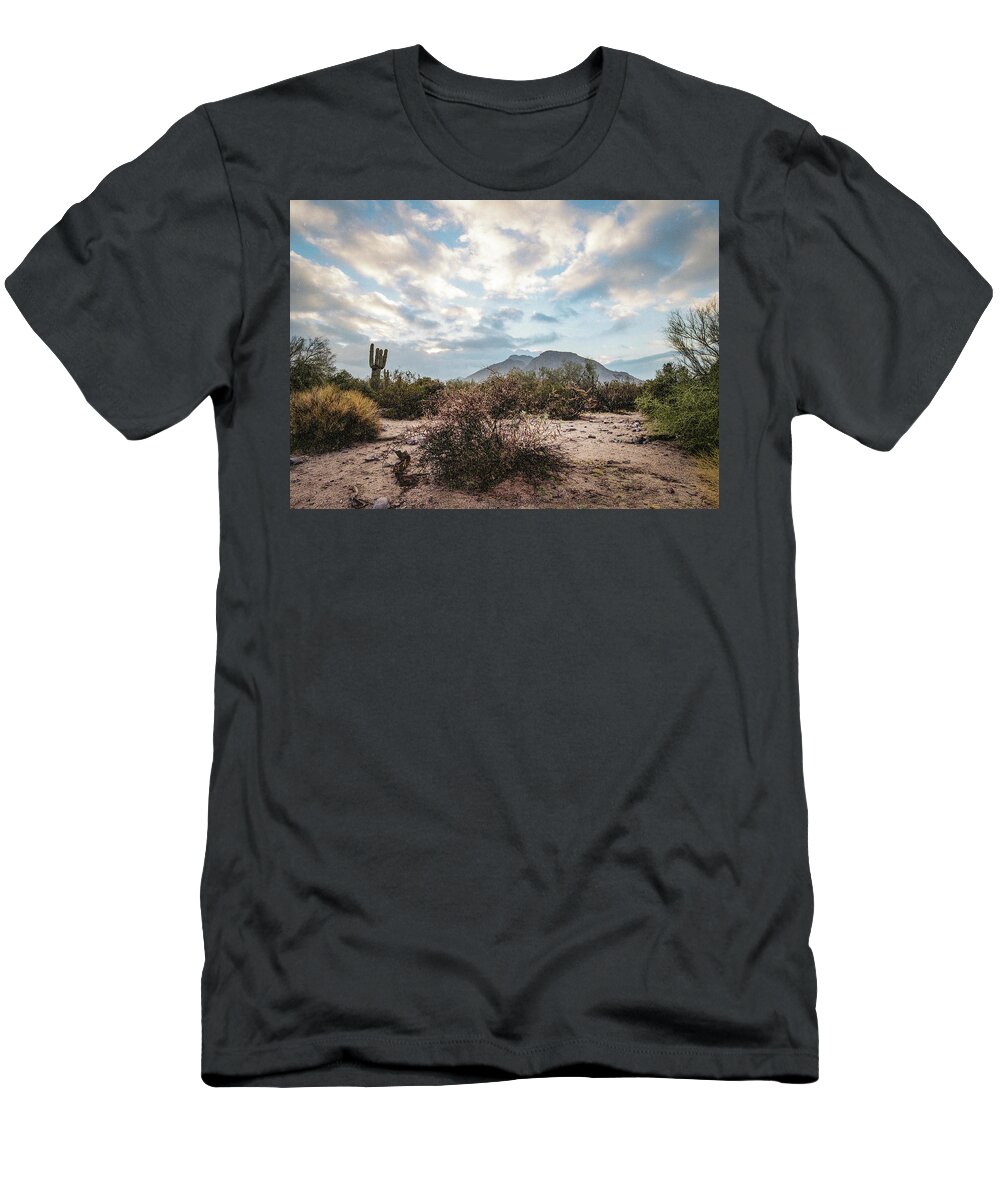 Arizona T-Shirt featuring the photograph Arizona dessert by Jim Mathis