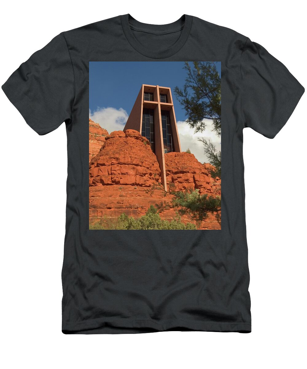 Chapel T-Shirt featuring the photograph Arizona Outback 4 by Mike McGlothlen