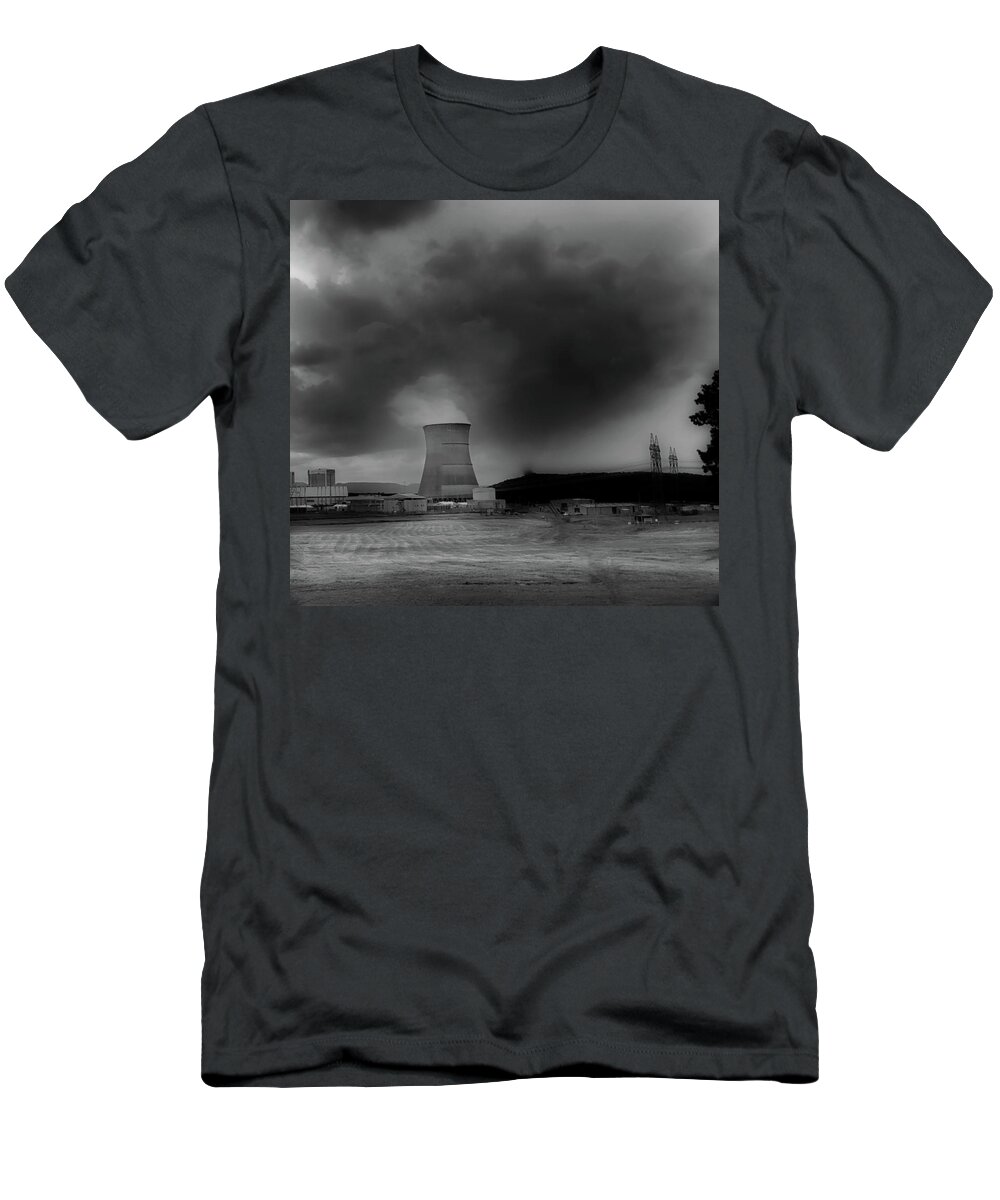Nuclear Plant T-Shirt featuring the photograph Arkansas Nuclear One by Ally White