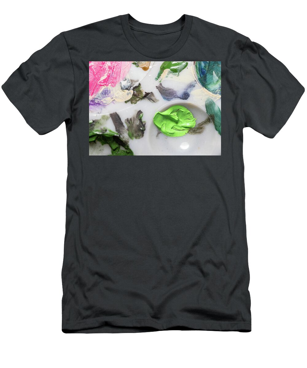 Art T-Shirt featuring the photograph Art Palette 1 by Amelia Pearn