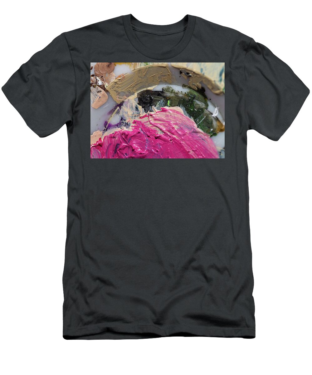 Art T-Shirt featuring the photograph Art Palette 3 by Amelia Pearn