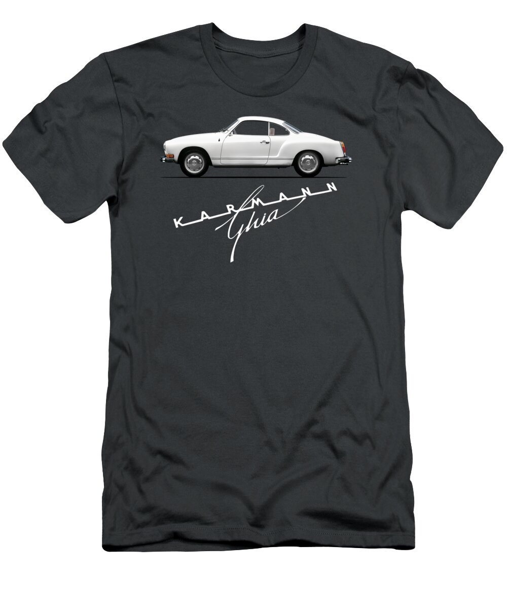 Vw T-Shirt featuring the photograph The Karmann Ghia by Mark Rogan