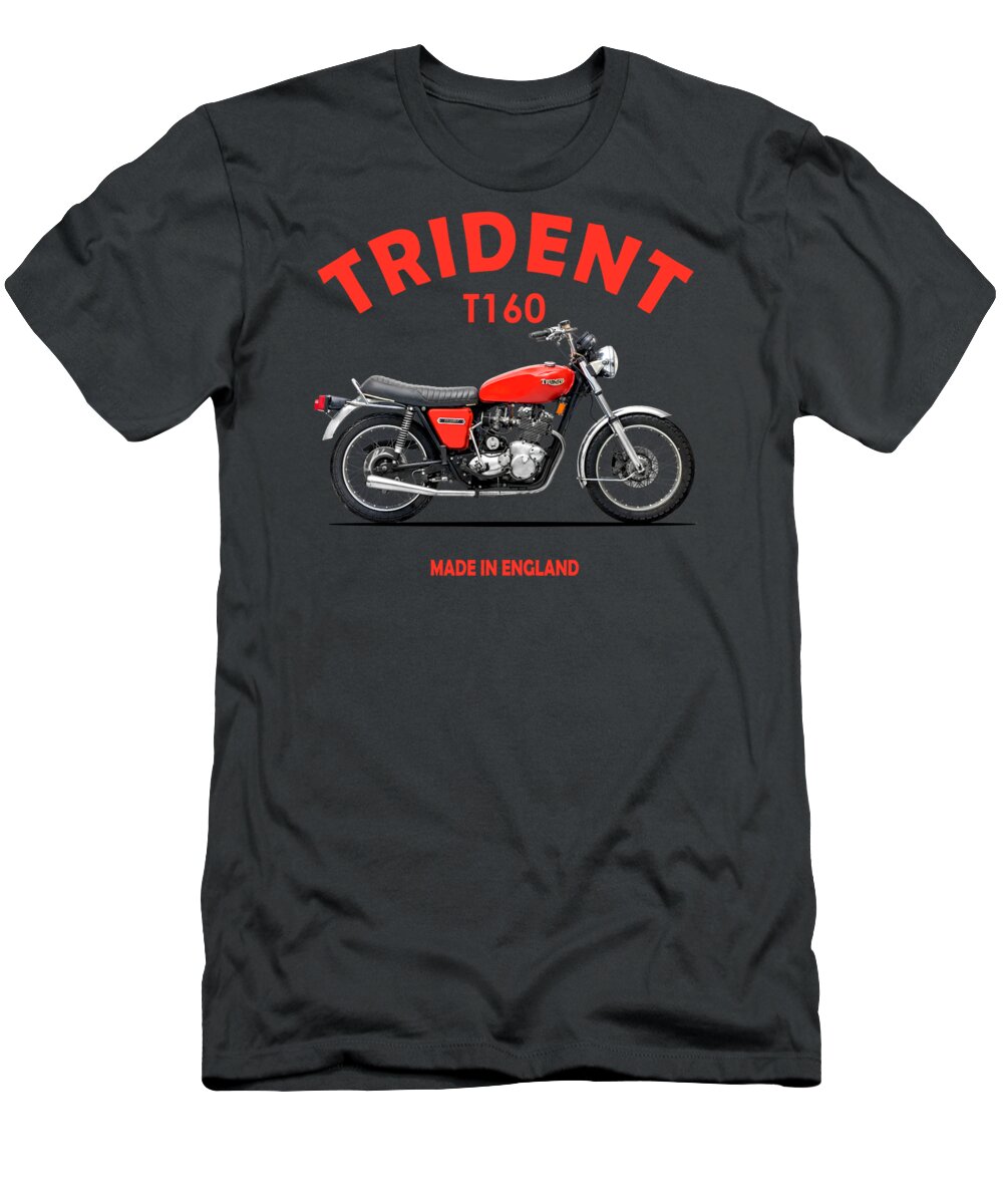 Triumph Trident T-Shirt featuring the photograph The Trident T160 by Mark Rogan