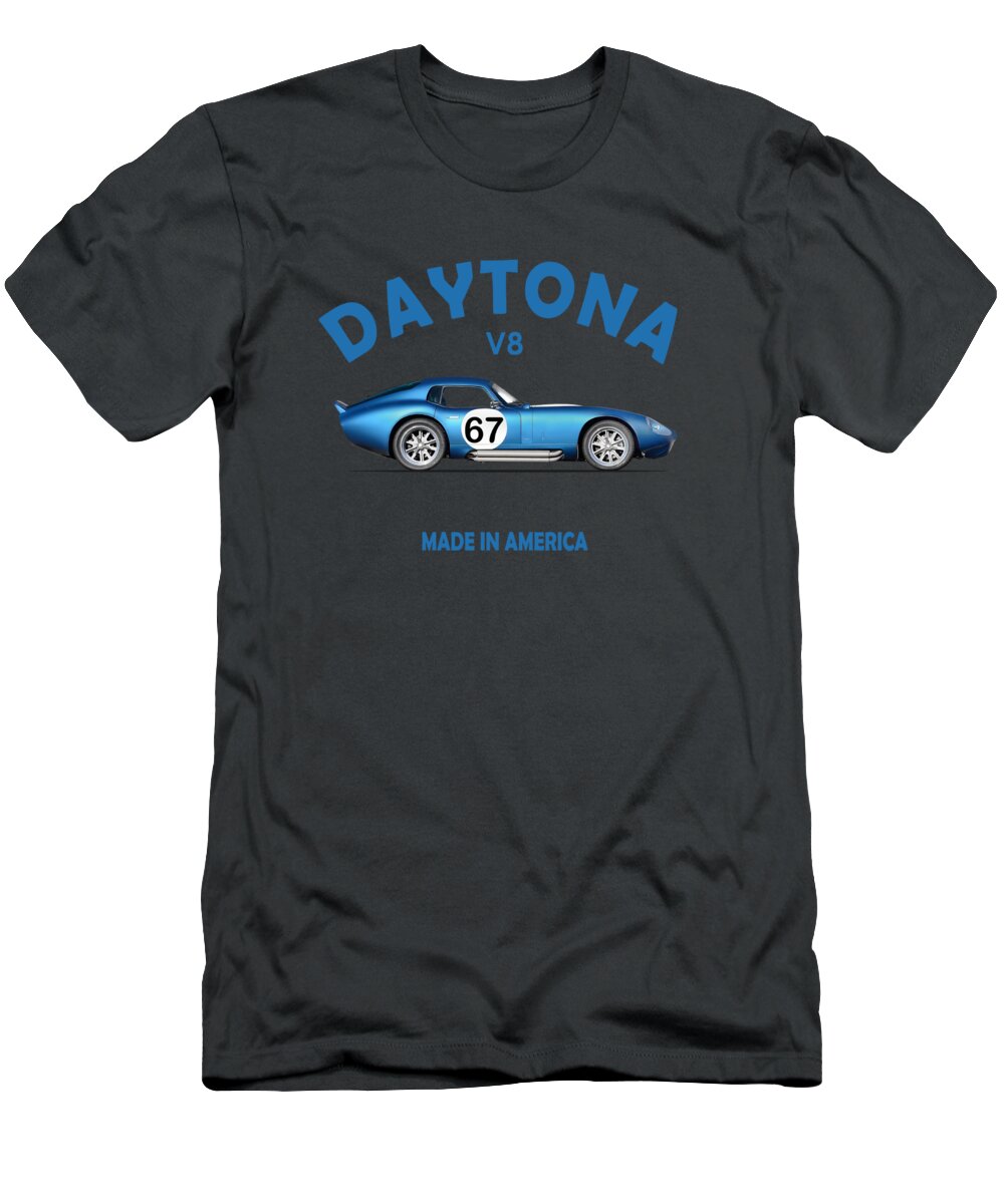 Shelby Daytona T-Shirt featuring the photograph The Daytona #2 by Mark Rogan