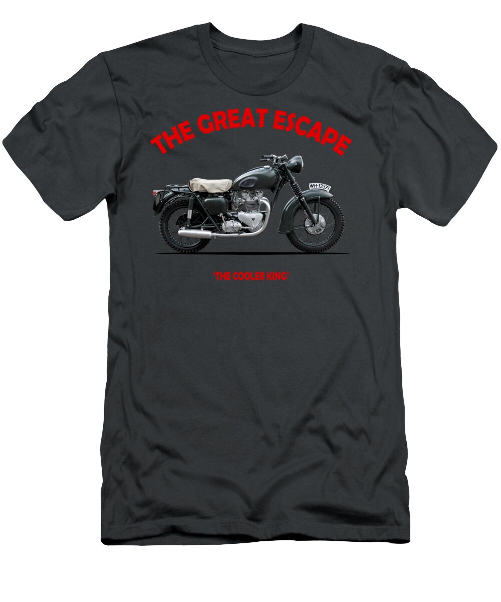 Great Escape Movie T-Shirt featuring the photograph The Cooler King by Mark Rogan
