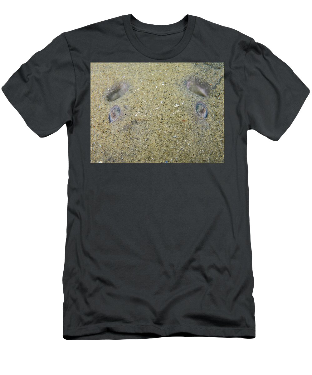 Underwater T-Shirt featuring the pastel Atlantic Torpedo eyes by Brian Weber