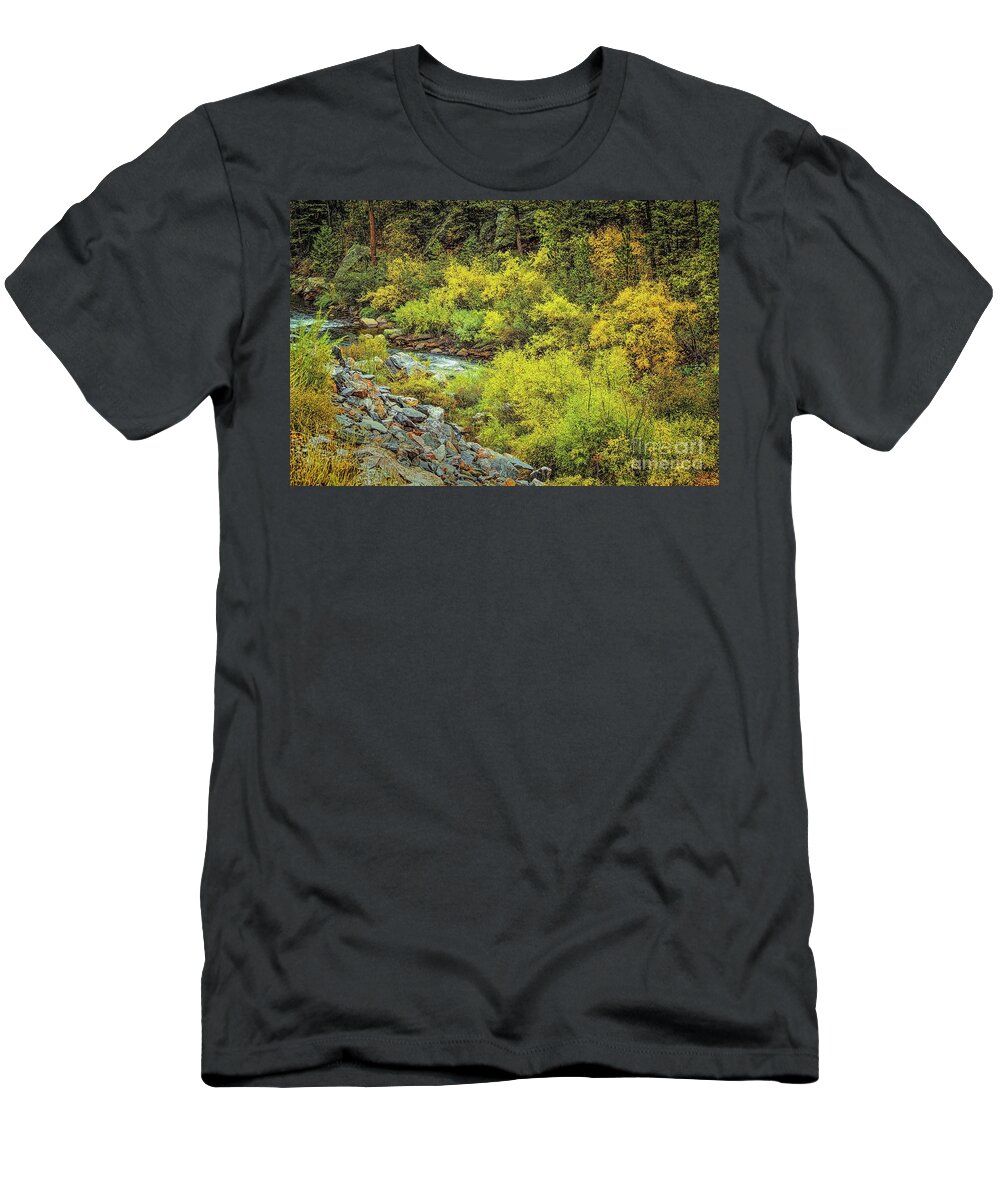 Jon Burch T-Shirt featuring the photograph Autumn Bouquet by Jon Burch Photography