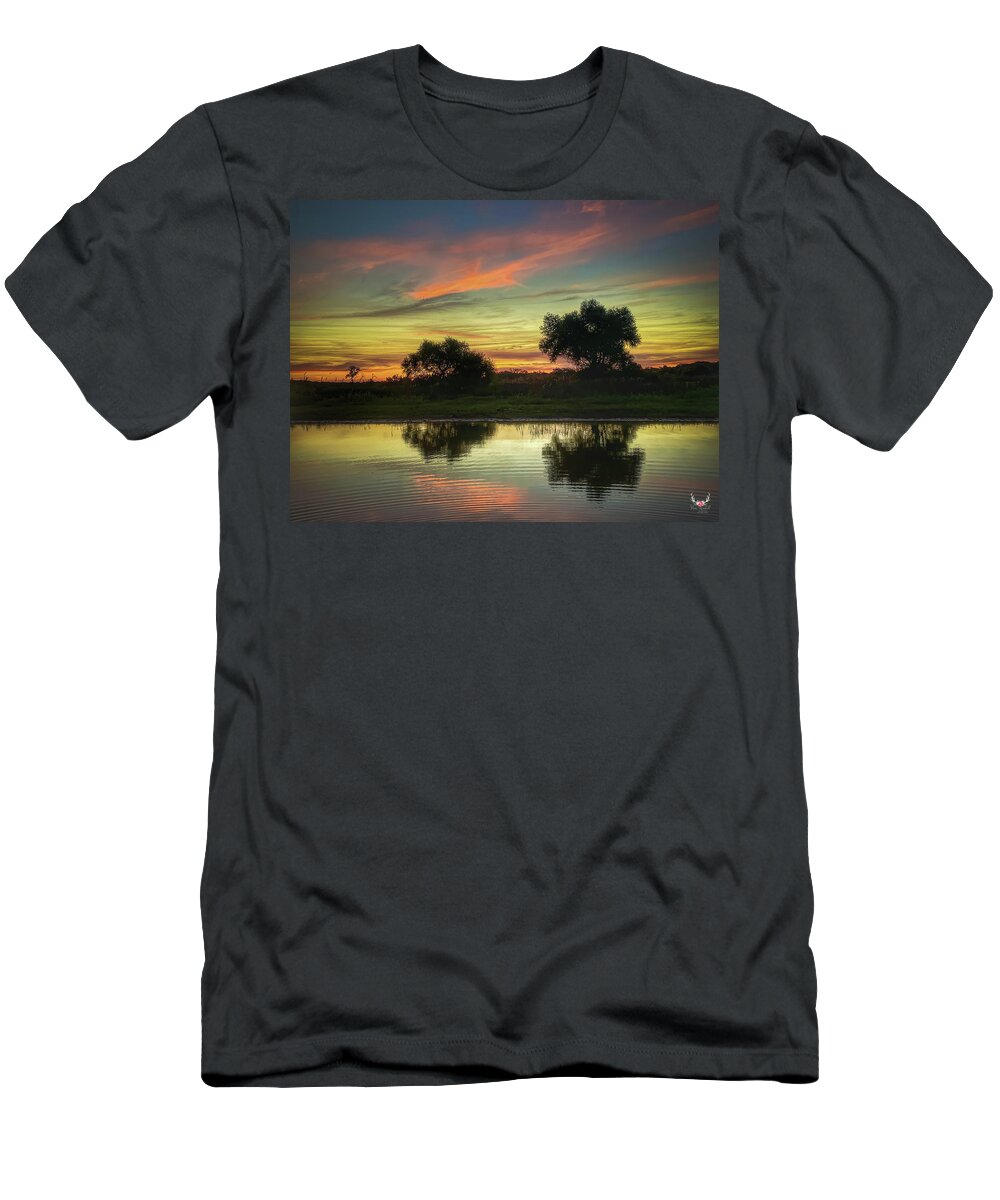 Sunrise T-Shirt featuring the photograph Autumn Sunrise by Pam Rendall
