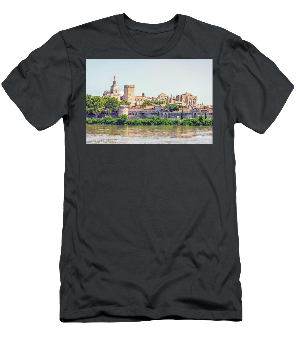 Ancient T-Shirt featuring the photograph Avignon by Manjik Pictures