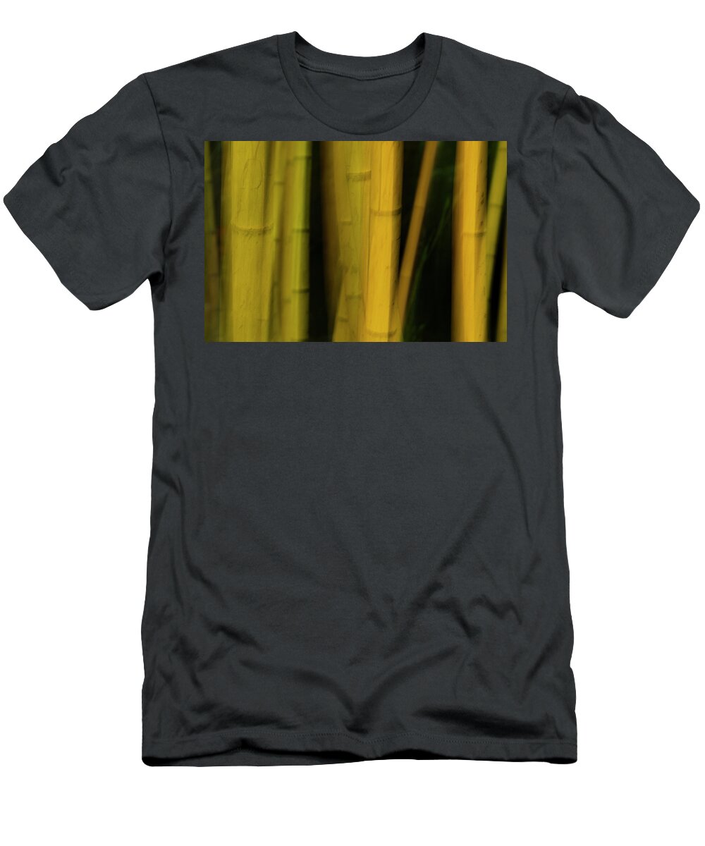 Bamboo T-Shirt featuring the photograph Bamboo Blur 1 by Melissa Southern