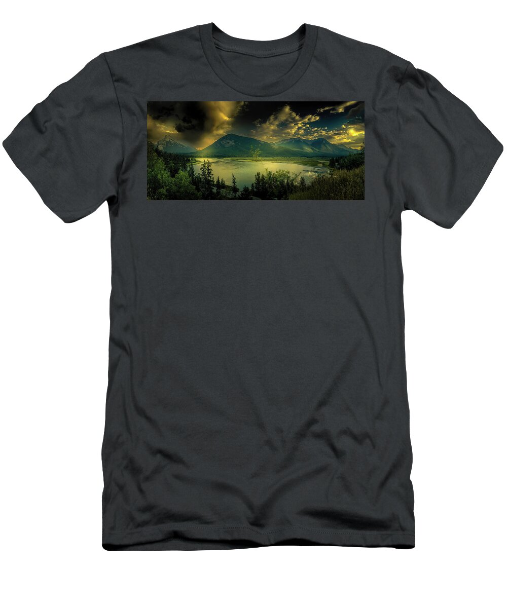 Banff T-Shirt featuring the photograph Banff Sweet Dreams by Norma Brandsberg
