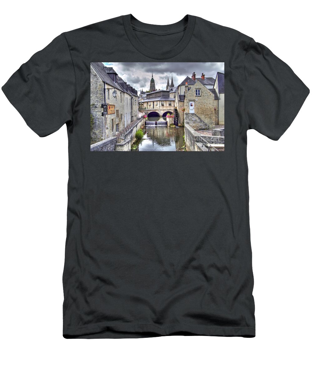 Bayeux T-Shirt featuring the photograph Bayeux - France by Paolo Signorini