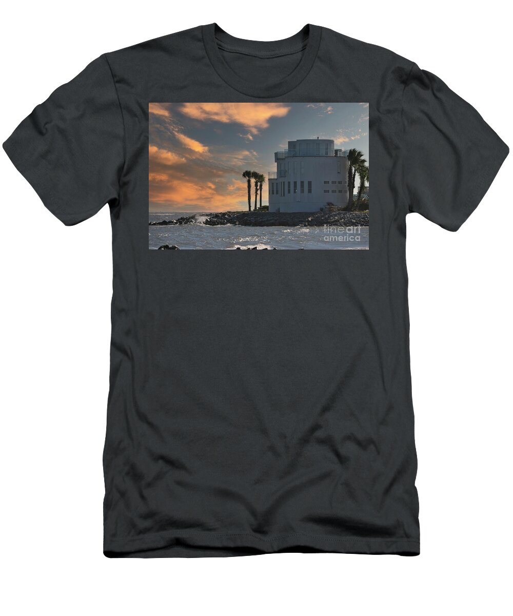 Sunset T-Shirt featuring the photograph Beach Dreams - Sullivan's Island by Dale Powell