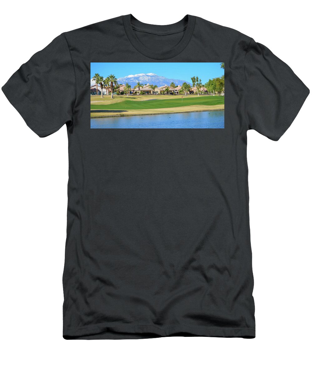 Golf T-Shirt featuring the photograph Big Rock Golf Course Hole 15 by Chris Casas