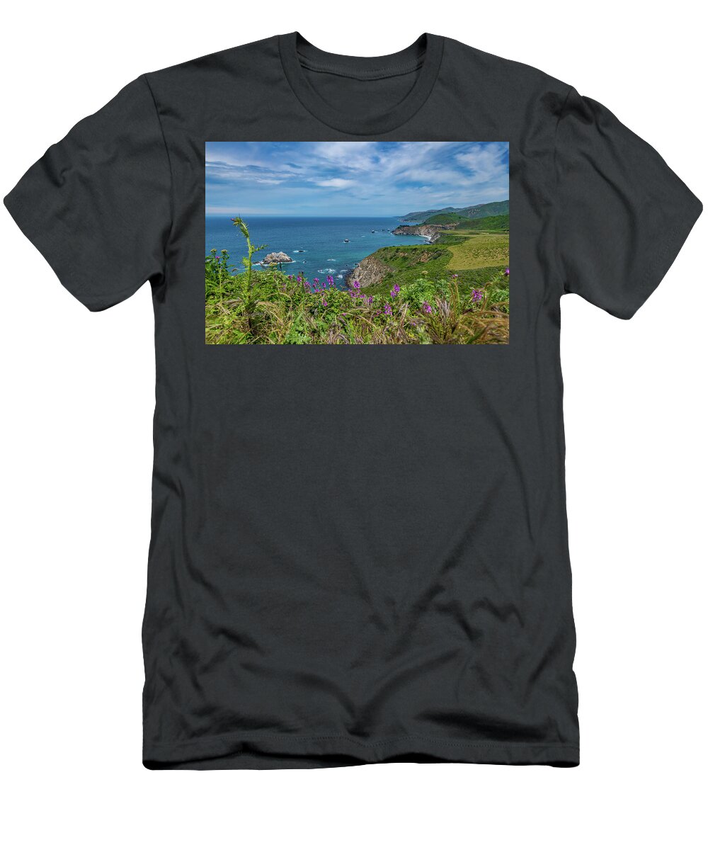 2019 T-Shirt featuring the photograph Big Sur in the Spring by Erin K Images
