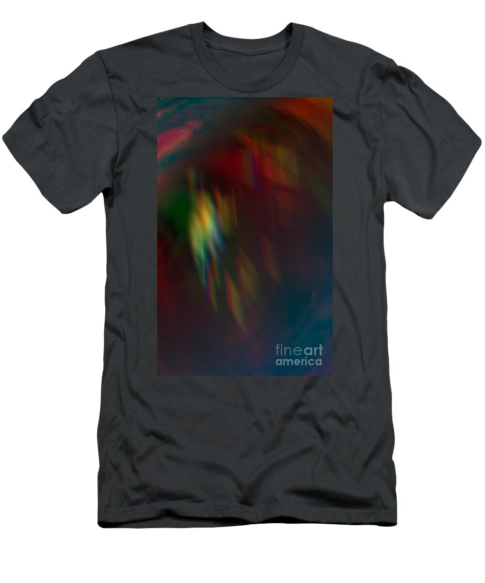  T-Shirt featuring the digital art Blurry Feeling by Glenn Hernandez