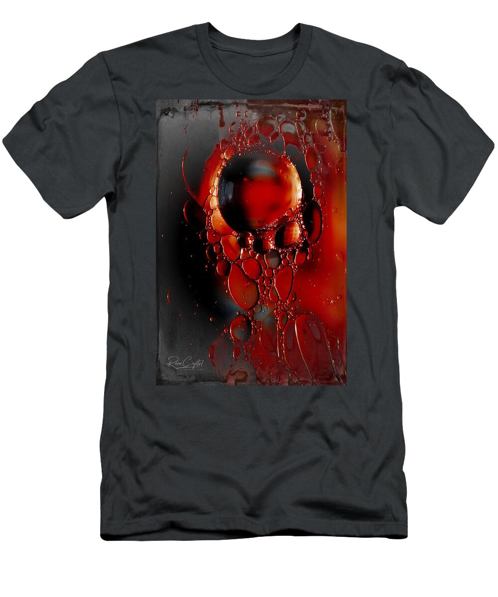 Bubbles T-Shirt featuring the photograph Boiling Bubbles by Rene Crystal