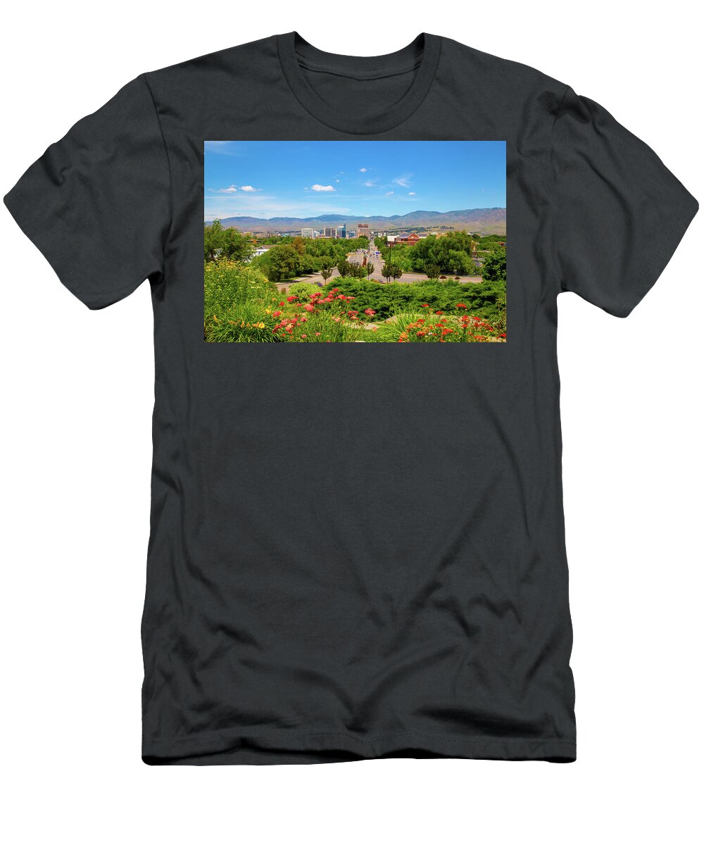 Boise T-Shirt featuring the photograph Boise, Idaho by Dart Humeston