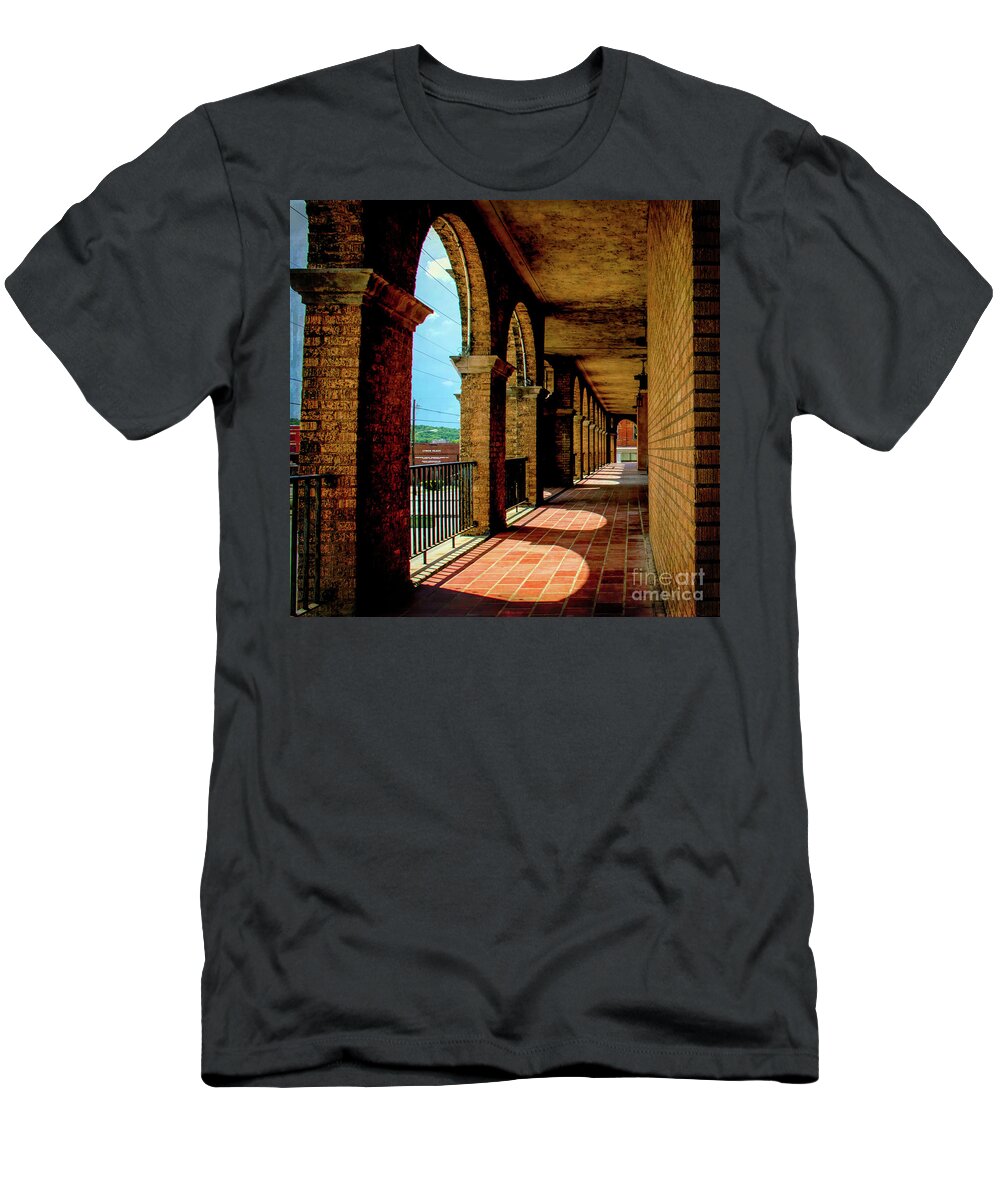 The Baker T-Shirt featuring the photograph Breezway on The Baker by Diana Mary Sharpton