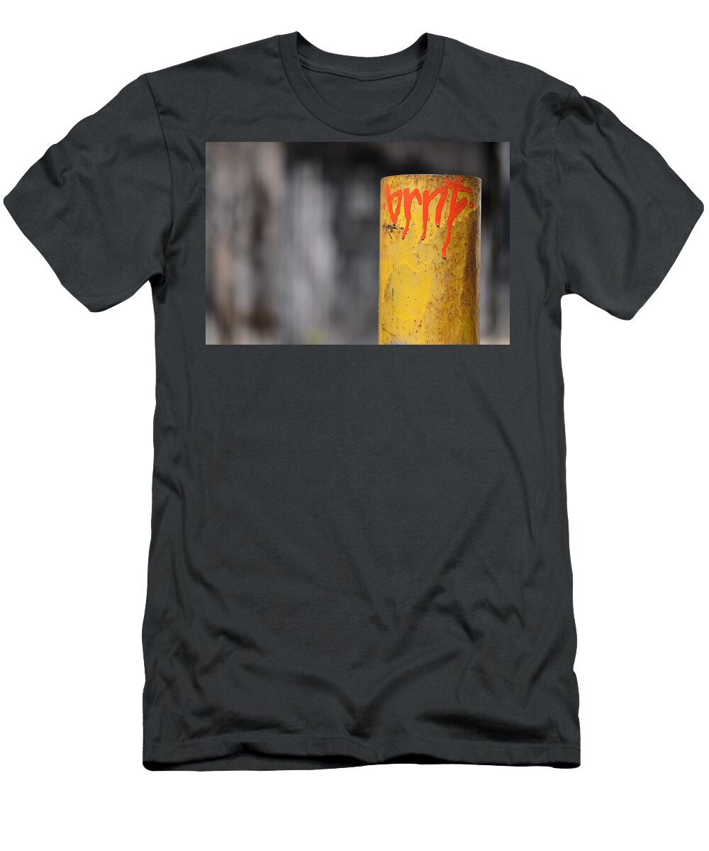 Urban T-Shirt featuring the photograph Brnt by Kreddible Trout