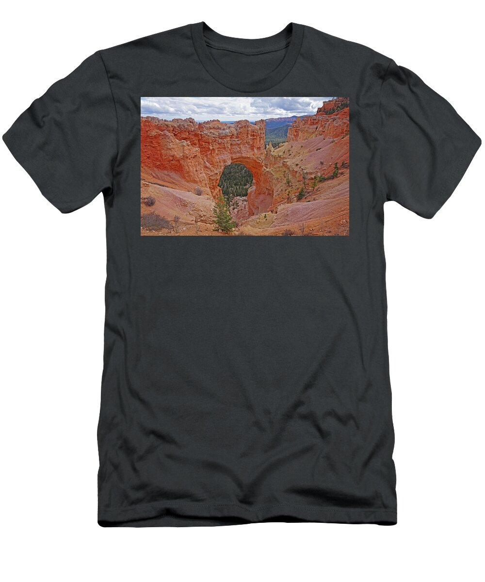 Bryce Canyon National Park T-Shirt featuring the photograph Bryce Canyon National Park - Window by Yvonne Jasinski