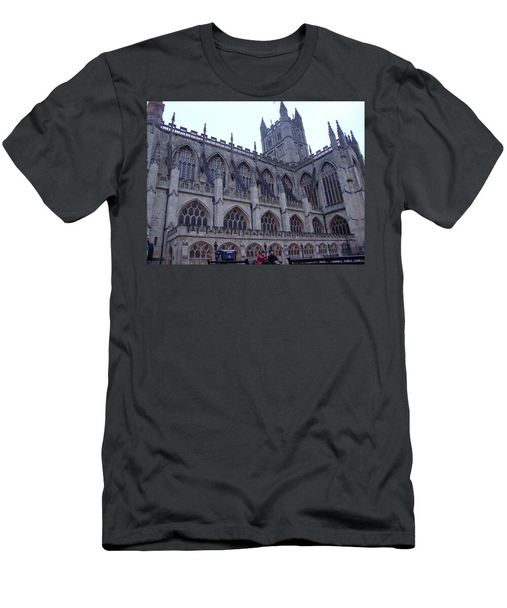 Bath T-Shirt featuring the photograph Building in Bath by Roxy Rich