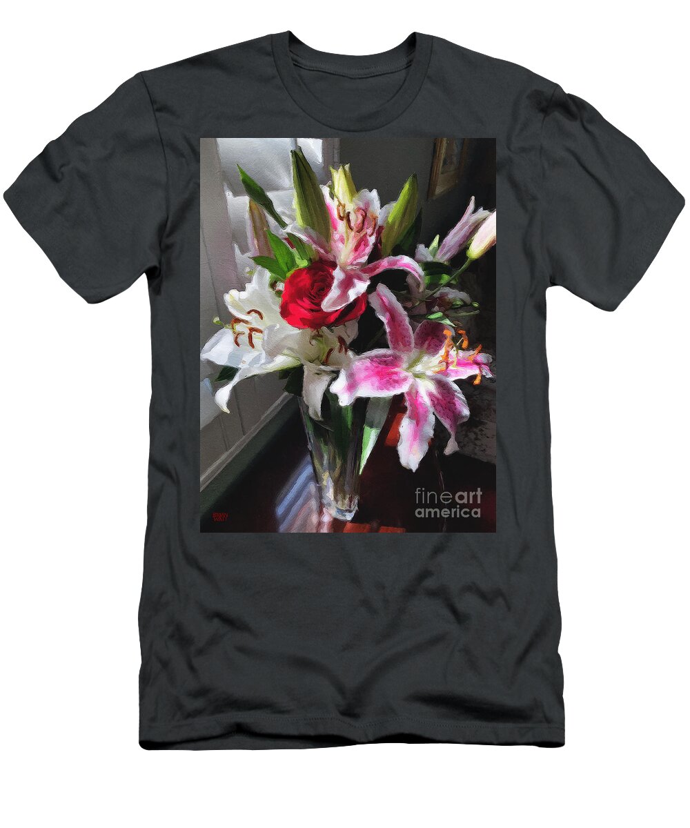 Flowers T-Shirt featuring the photograph Bursting Forth by Brian Watt