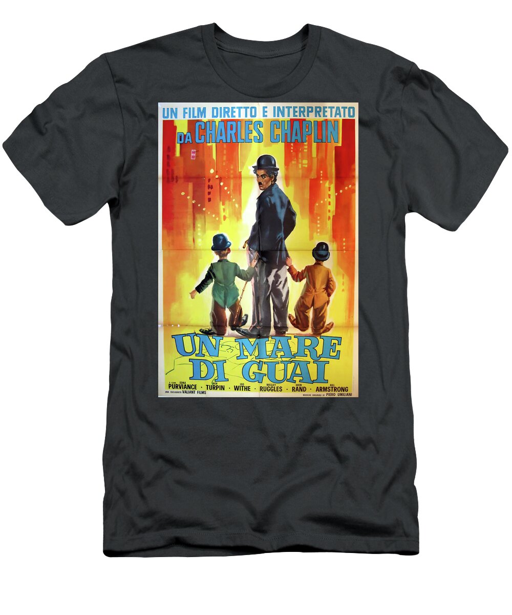 By T-Shirt featuring the mixed media ''By the Sea'', 1915 by Movie World Posters