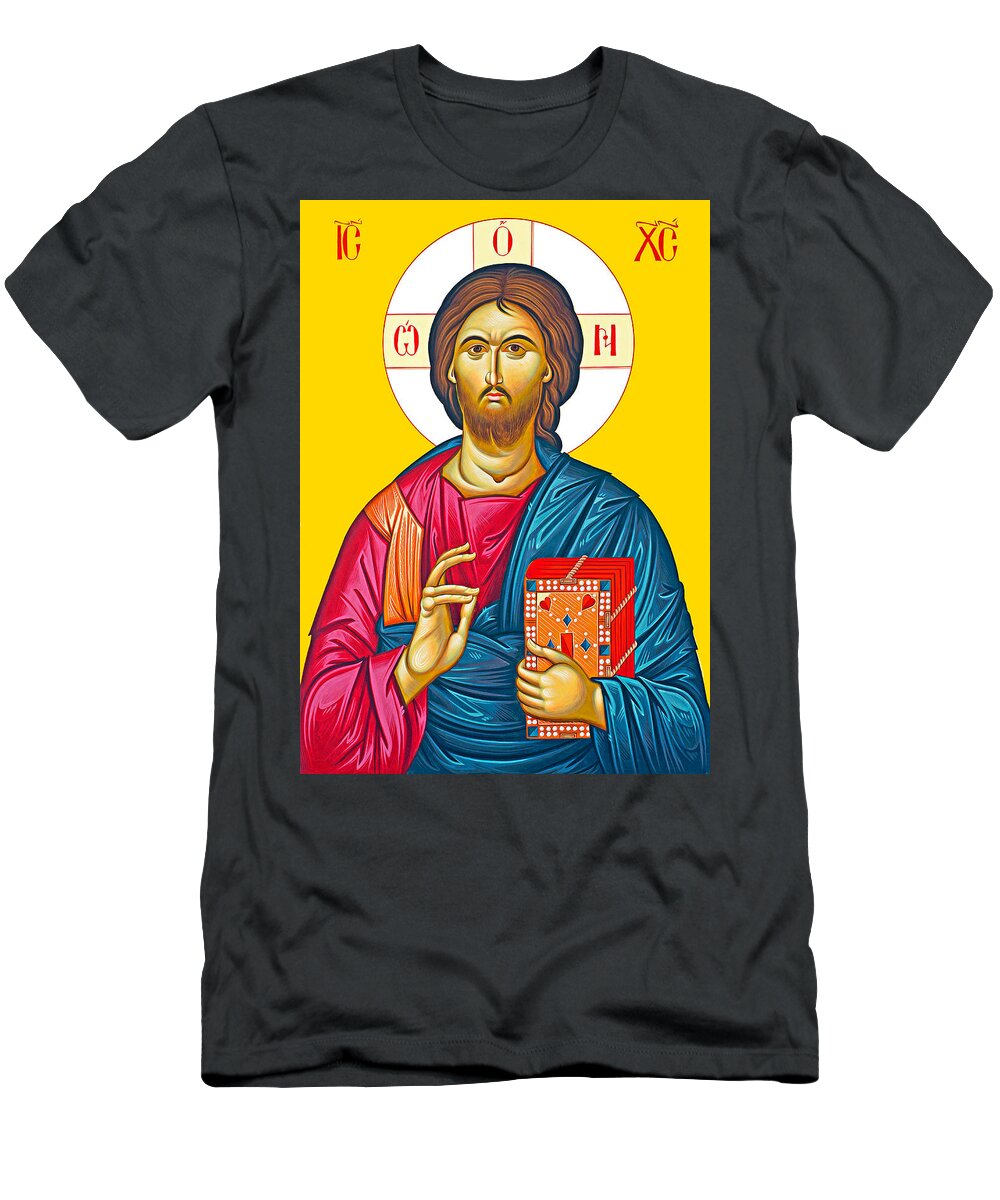 Gold T-Shirt featuring the photograph Byzantine Bible by Munir Alawi
