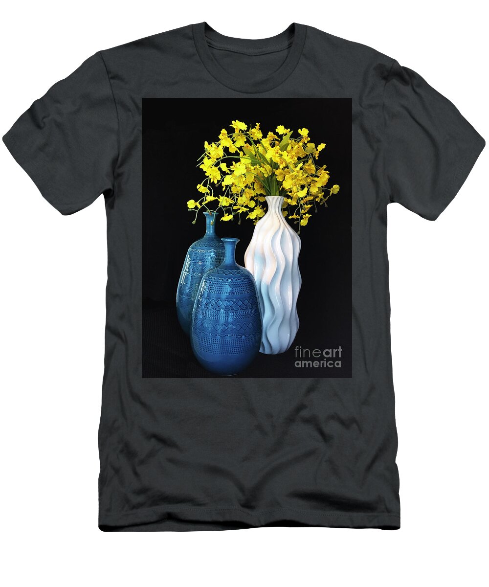 Still Life T-Shirt featuring the photograph Cadmium Cluster by Rick Locke - Out of the Corner of My Eye