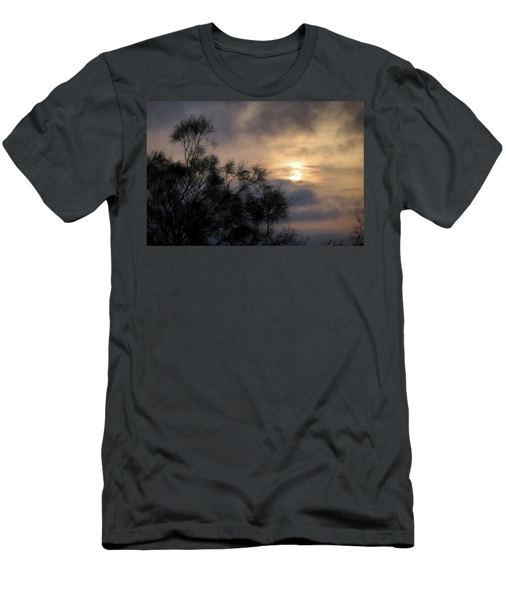 Sunrise T-Shirt featuring the photograph Calima by Gary Browne