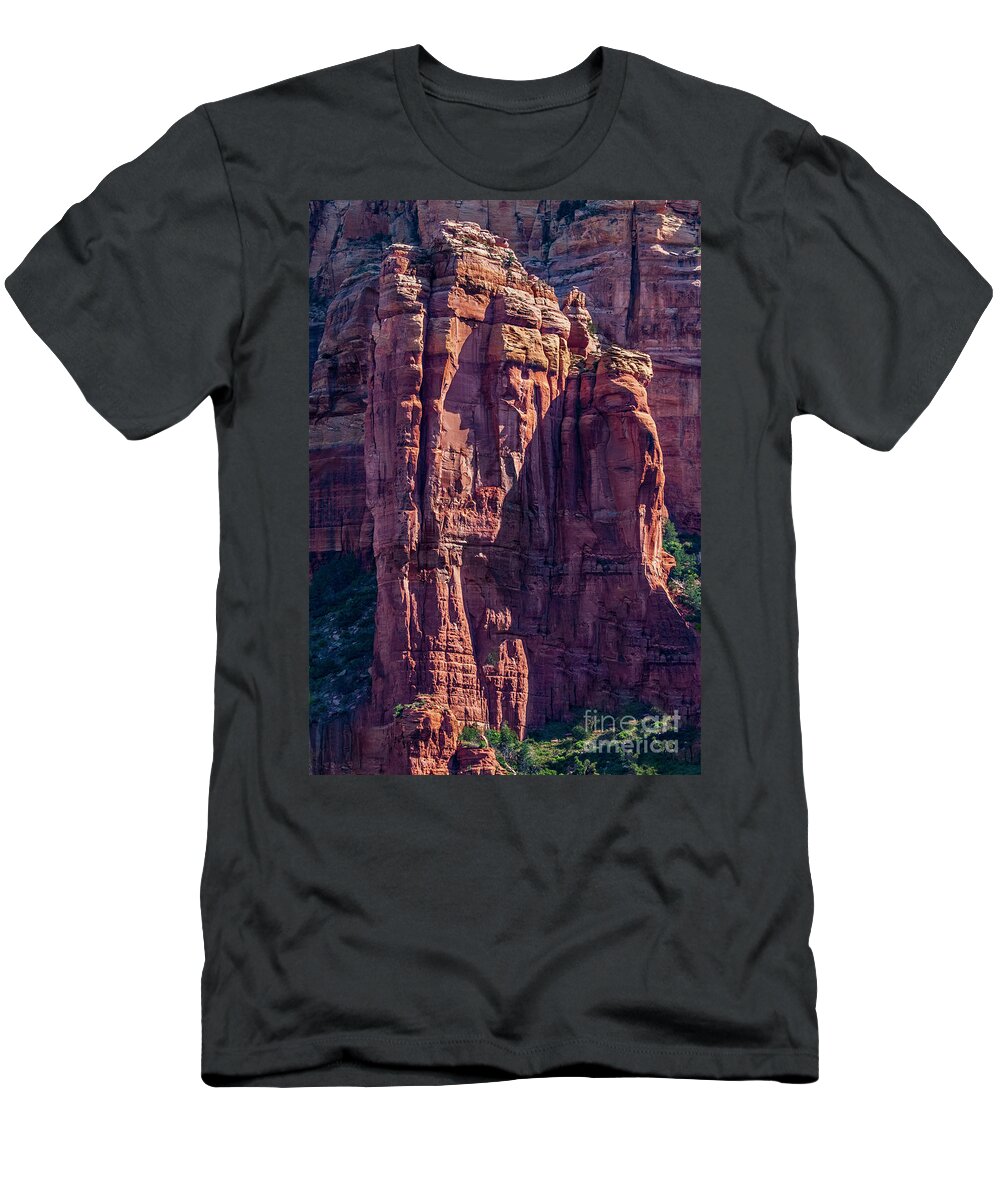 Rbbroussard T-Shirt featuring the photograph Call Of Sedona by Roselynne Broussard