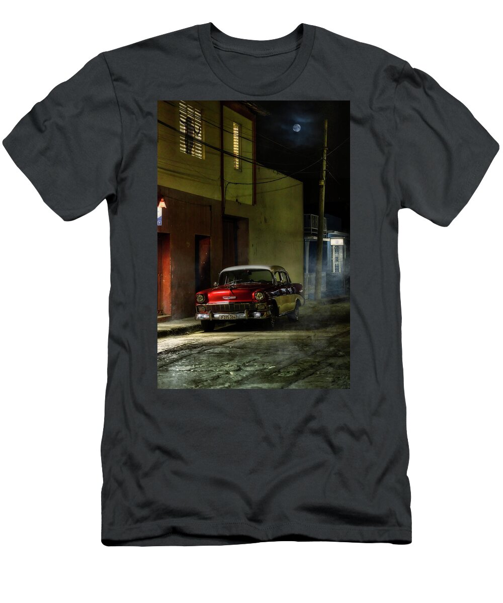 Chevy T-Shirt featuring the photograph Call on me by Micah Offman