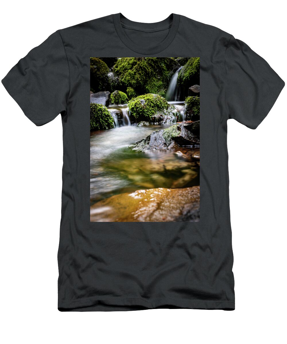 Water T-Shirt featuring the photograph Calm water by Gavin Lewis